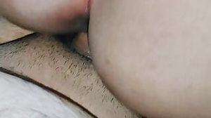 Step sis drilled by step brother-in-law when she is alone ata home