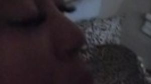 Smoking blowjob until he cums in my mouth