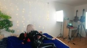 'Hot domination & submission intercourse of ï»¿2 fetish gals, main vid and backstages 4k quality romantic love'