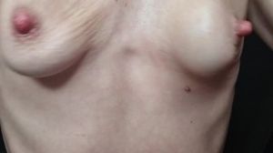 Slutty dirty talking milf fucking you with my saggy tits in your face POV