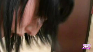 This supah insatiable cougar Sheila Marie and Her faux udders enjoy jizz in Her facehole