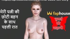 Hindi Audio intercourse Story - first-ever Night with Wife's junior sister in law