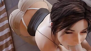 Tomb Raider - hottest Lara Croft Compilation 2024 Part 1 (Animations with Sounds)