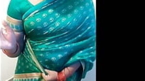 Wish Role About A Tamil Amma dressed in Green Saree and Comforting Her Step son-in-law