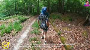 Instructing Zero female dom cootchie gobbling marionette in the forest! Outdoor Public ejaculation Real Homemade unexperienced wifey cougar FLR displa