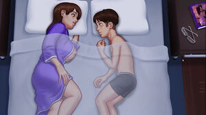 Step mother make steaming seen in summertime saga part 8