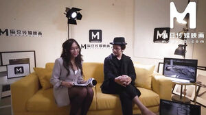 Modelmedia Asia - fabulous Reporter with XXL melons Gets insane in the Middle of an dialogue