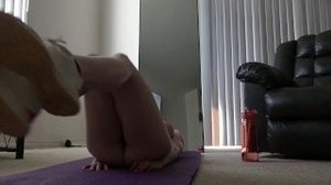 POV: you dared me to workout bare-chested in front of you