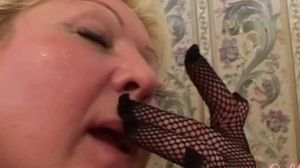 'Huge Boobed Granny Penny Takes Cock And Dildo Until She Has Intense Orgasm!'
