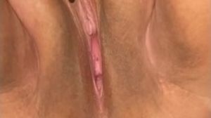 PUSSY CREAMING WITH TWO HEADED DILDO
