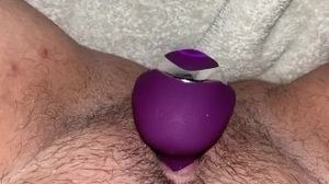 Wife with toy in pussy