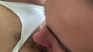 'Stepbrother eatpussy and fucks his stepsister till she feel pulsating orgasm'