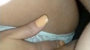 Play with my Pussy, He fucked me hard. Creampied my pussy