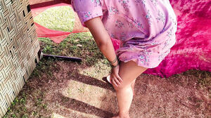 Rajasthani aunty plumbed at realm by cousin , free-for-all desi Hindi HD fucky-fucky movie