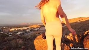 Super-fucking-hot cougar Sloane Gets crazy And plumbs In The Desert60fps - towheaded