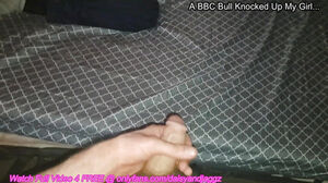 Wifey penetrates big black cock in front of Cuck