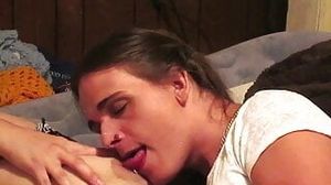 Wide Tongue Kissing & Nipple Sucking Massive Tits With Girl