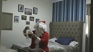 Perverted Santa Claus Enters Bad Girl's House And Fucks Her