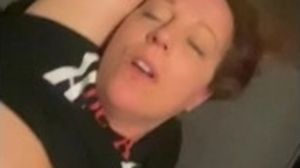 Wife takes cum on face