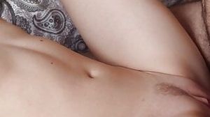 Sensual real sex of horny amateur couple. Intense cumshot
