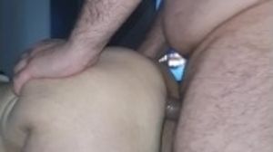 Thick Ass Step Mom Gets a Passionate and Rough Fuck in the Patio with Step Son
