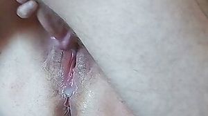 dick brings me to orgasm and cums in my pussy