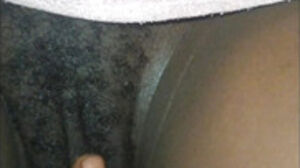 Chilling with nubile dark-hued cunt at home dt, gargling and finger-tickling