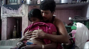 Indian village building wifey and housband super hot smooching and love motility