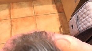 Auntie Judy's hardcore - plumbing your phat melon stepmother Olga in the Kitchen (POV Experience)