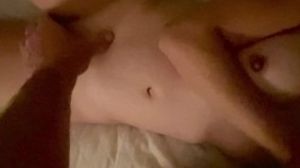 Lil' japanese nubile screwed from behind till I jism over her lil' vagina, back and bum