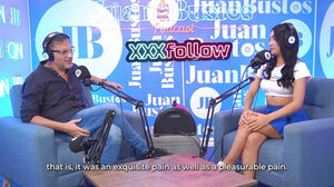 Lil insatiable Colombian Mayraoficial shoots a load on the sybian saddle Machine - Juan Bustos Podcast