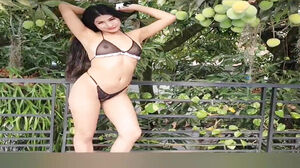 Lube rubdown concludes up highly titillating a wondrous  Latina