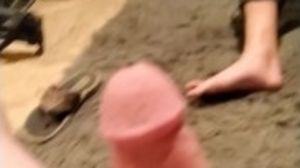 Amateur slut rides cock while Daddy watches