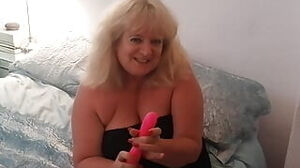 Nicola cheating Plays with Her hitachi