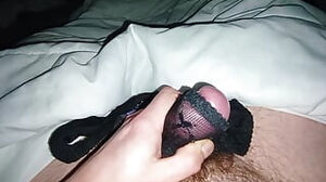 Hand job in my wife's underpants