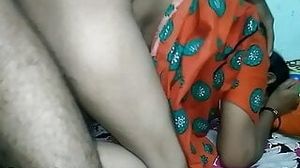 Andhra Aunty In Night Having Rough Hard Sex with horny Indian Telugu Husband With Dirty Hindi Audio