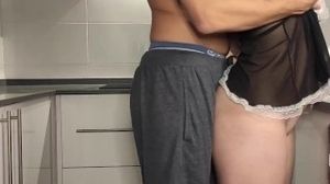 Fucking my Submissive Milf Maid