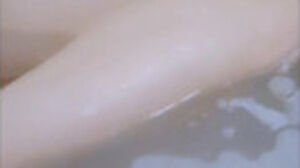 Diminutive tat emo woman Bath bath joy