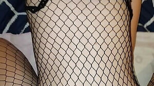Wifey assfuck pervert elation in Fishnets and MUST watch!!!
