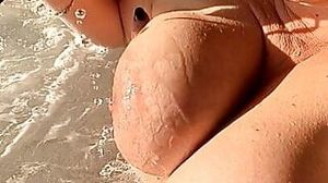 Huge tits in whirpool