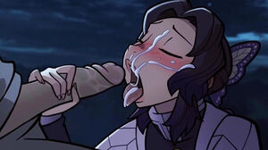 ''Total Concentration Breathing'' A Night of lust on the Rooftop - off the hook anime porn Parody, ENG gimp