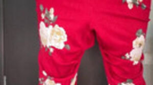 Warm trousers Fart splashes