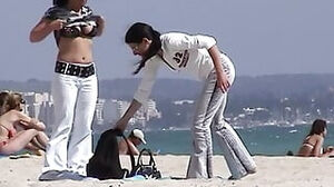 Unabashedly sapphic games on the beach