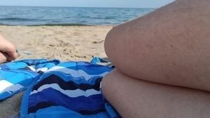 'Real Amateur Wife Naked in Public Beach'