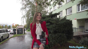 Public Agent - I desired this cougar to flash me her orbs and donk in public
