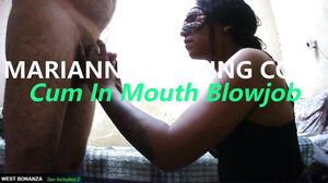 Marianna inhaling sausage - jizm in hatch blowage