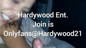 Hardywood gagging on Hubby Lucifer cock