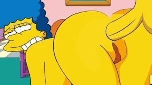 MARGE SIMPSON anal invasion (THE SIMPSONS PORN)