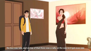 Unsatisfied Desi Indian Bhabhi_welcomes her Devar_part_3