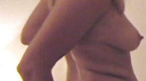 Martha: platinum-blonde Mature wifey jerking Her hefty unshaved cunny